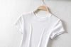 Summer Sexy O-neck Crop Top for Women ATHLEXES