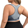 EliteFit Plus Size Seamless Yoga Bra ATHLEXES