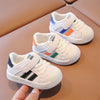 ChicStride 2 Striped White Baby Casual Sneakers ATHLEXES
