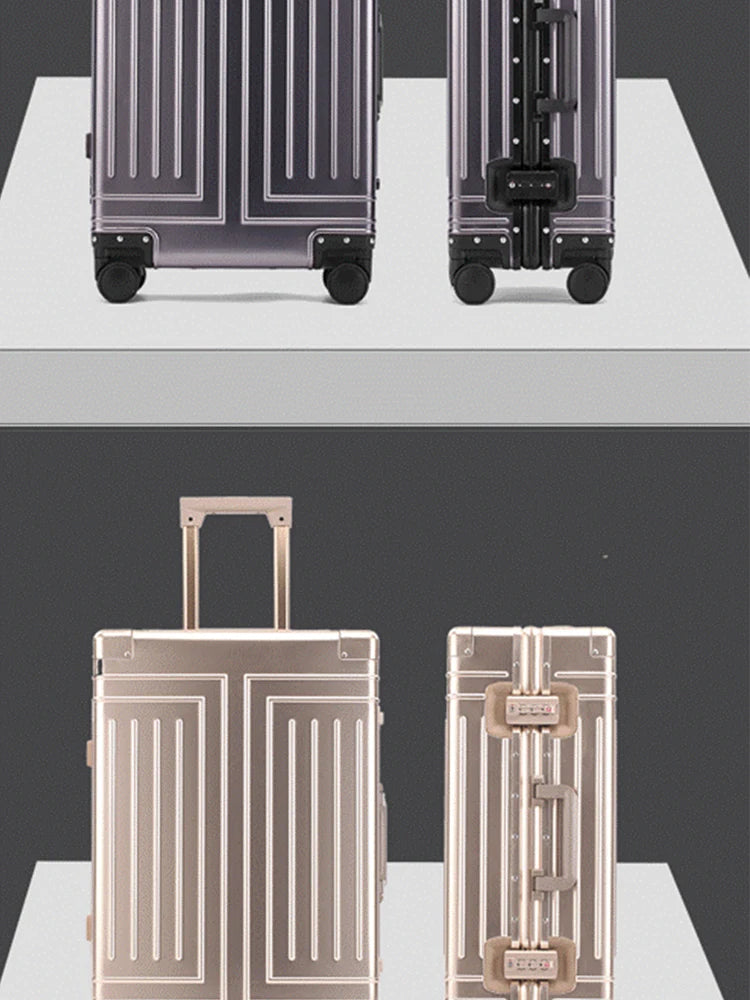 AluTravel Premium Rolling Luggage Set ATHLEXES
