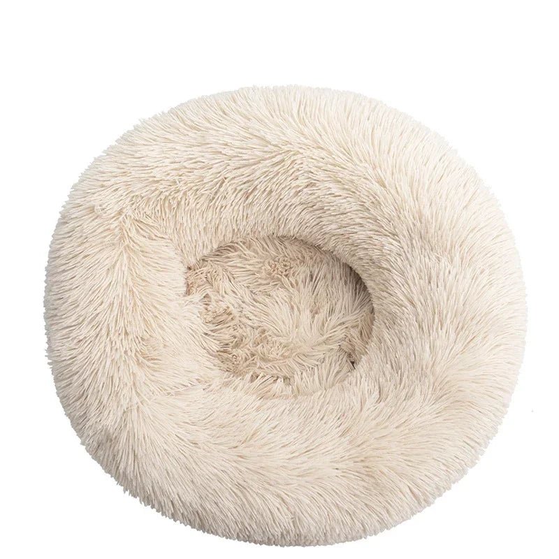 Plush Pet Bed Large Dogs Cats Soothing Round Mat Cozy Sleeping Pad Small Medium Animals Soft Cushion House 2024 New ATHLEXES