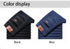 Classic Slim Fit Black Biker Jeans for Men ATHLEXES