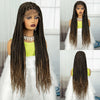 Radiant 36-Inch Micro Braided Lace Front Wig ATHLEXES