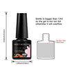 NailArt Pro 6pc UV Gel Polish Kit for Manicure ATHLEXES