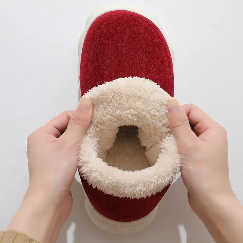 Kidmi Plush Winter House Shoes for Women and Men ATHLEXES