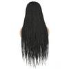 Luxe Box Braid Lace Wig with Baby Hair 30 Inch ATHLEXES