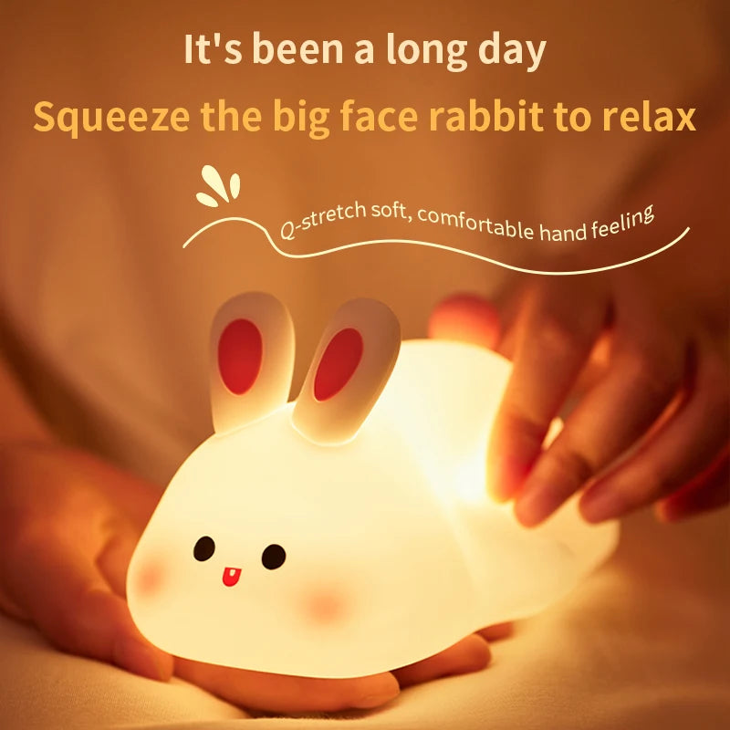 BunnyGlow Rechargeable LED Night Light ATHLEXES