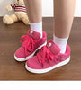 Chic Retro Matte Black Casual Sneakers for Women ATHLEXES