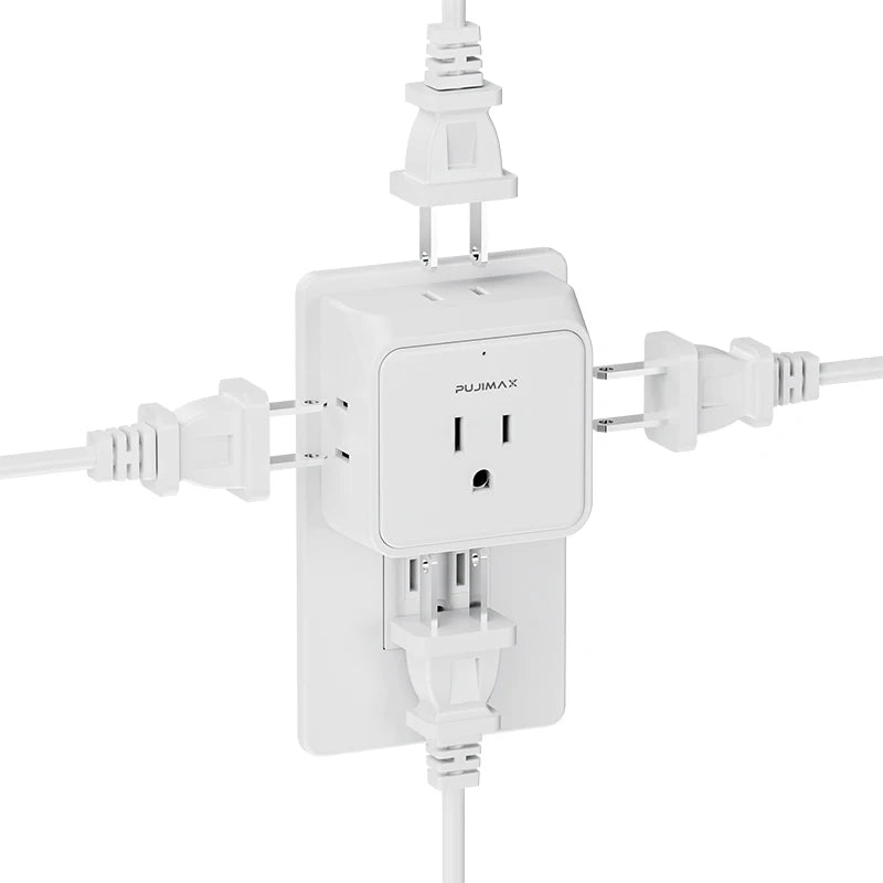 PUJIAMX Premium 5-Socket Surge Protector Strip ATHLEXES