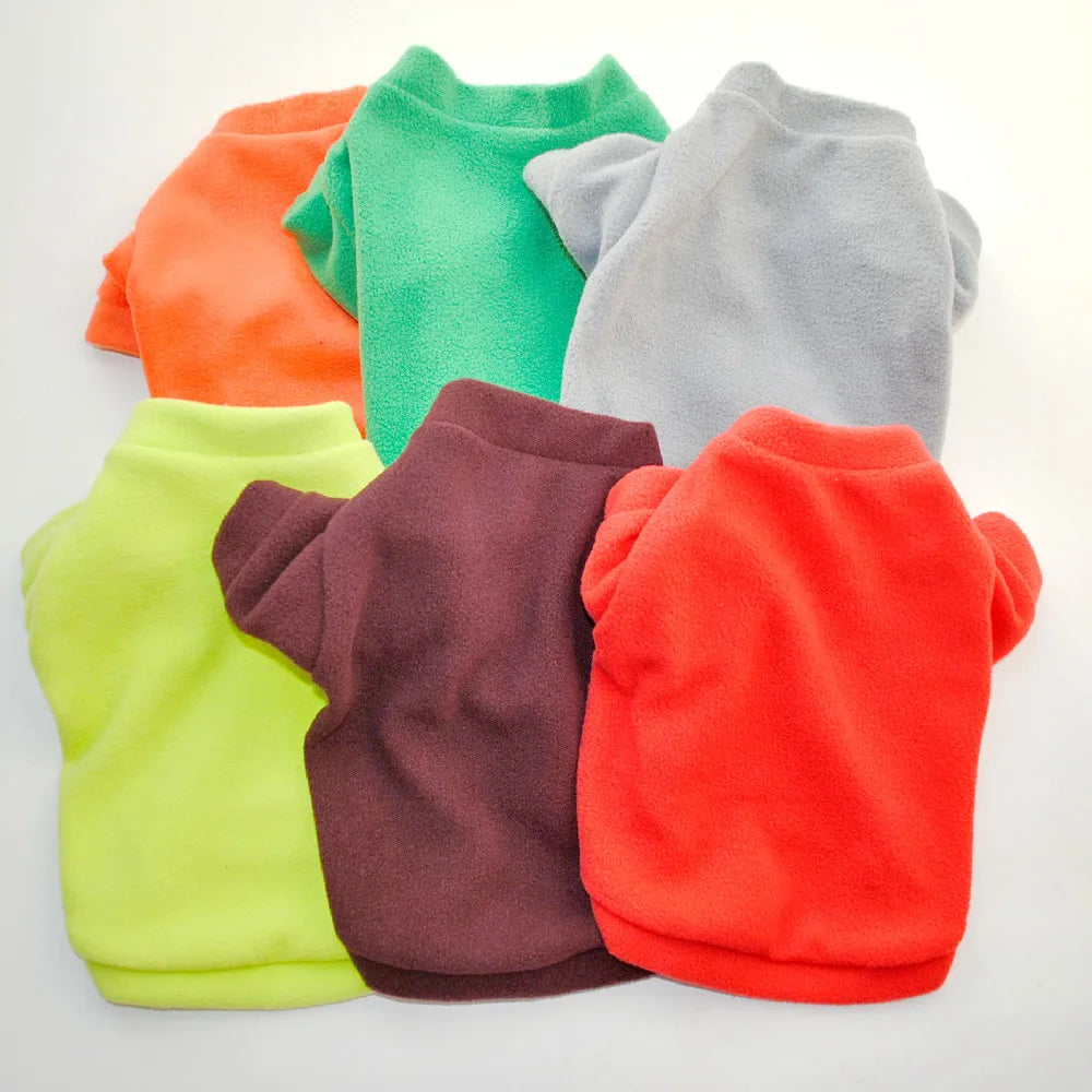 ChicWarm Fleece Dog Sweaters for Winter Chihuahua Comfort ATHLEXES