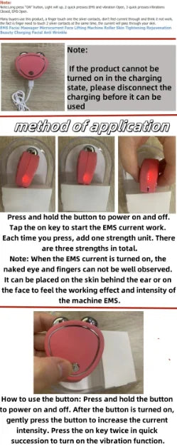 GlowLift Microcurrent Facial Massager ATHLEXES