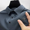 SilkCool Men's Polo: Luxury Summer Short Sleeve Shirt ATHLEXES