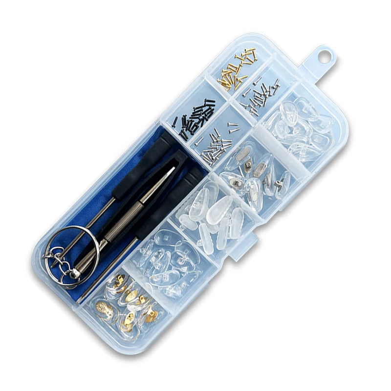 COLOUR_MAX Eyeglasses Repair Kit with Soft Nose Pads ATHLEXES