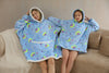 CozyNest Oversized Flannel Hoodie Blanket ATHLEXES