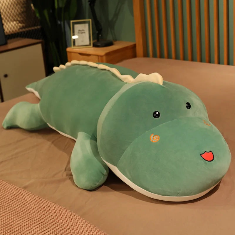 CuddleBuddy Dinosaur Plush Pillow Toy ATHLEXES