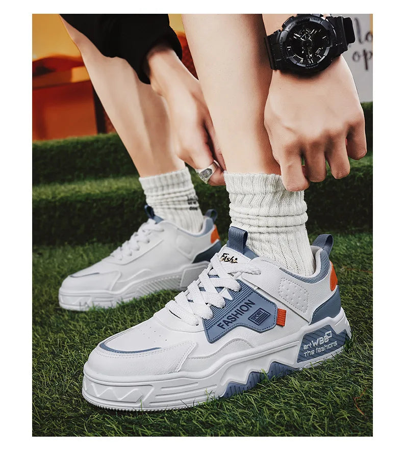 Elite Comfort Leather Sports Sneakers for Men ATHLEXES