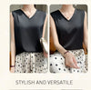 SilkBlend V-Neck Summer Blouse for Women ATHLEXES