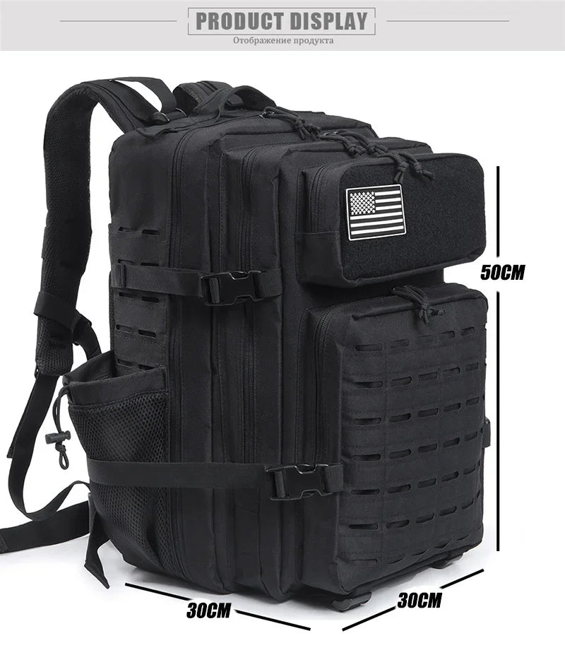 QT&QY 25L/45L Tactical Backpack for Outdoor Survival Use ATHLEXES