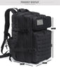 QT&QY 25L/45L Tactical Backpack for Outdoor Survival Use ATHLEXES