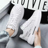 RetroCraft Men's Leather Platform Sneakers ATHLEXES