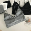 Women's Sports Bra Set Underwear Bra Korean Style Push Up No Steel Ring Bra High Elastic Panty Set ATHLEXES