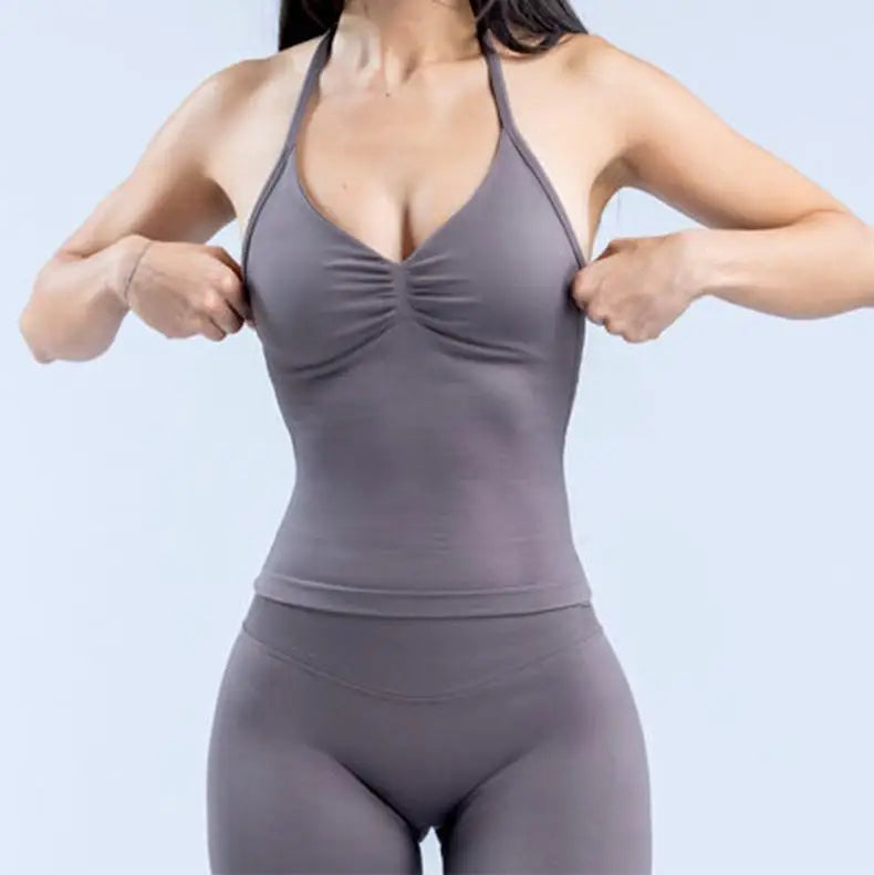 ActiveFit Open Back Yoga Sports Bra ATHLEXES