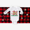 My First Christmas Baby Long Sleeve Romper Set ATHLEXES