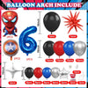 Spiderman Superhero Balloon Garland Kit ATHLEXES