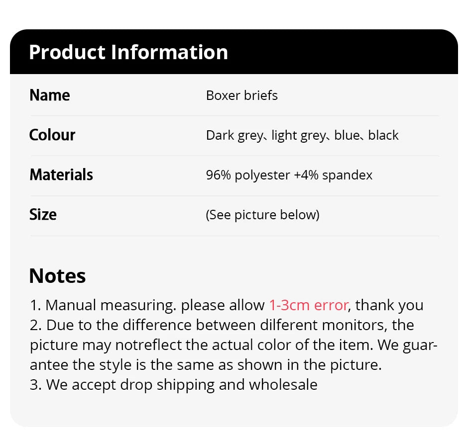 ComfortFlex Printed Underwear 4 Pack for Men ATHLEXES