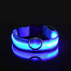 Nylon LED Night Safety Flashing Glow In The Dark Dog Leash Dogs Luminous Fluorescent Pet Dog Collar ATHLEXES