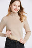 Korean Style Velvet Turtleneck Sweater for Women ATHLEXES