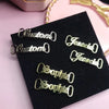 Personalized Stainless Steel Shoe-Buckle Gift for Loved Ones ATHLEXES