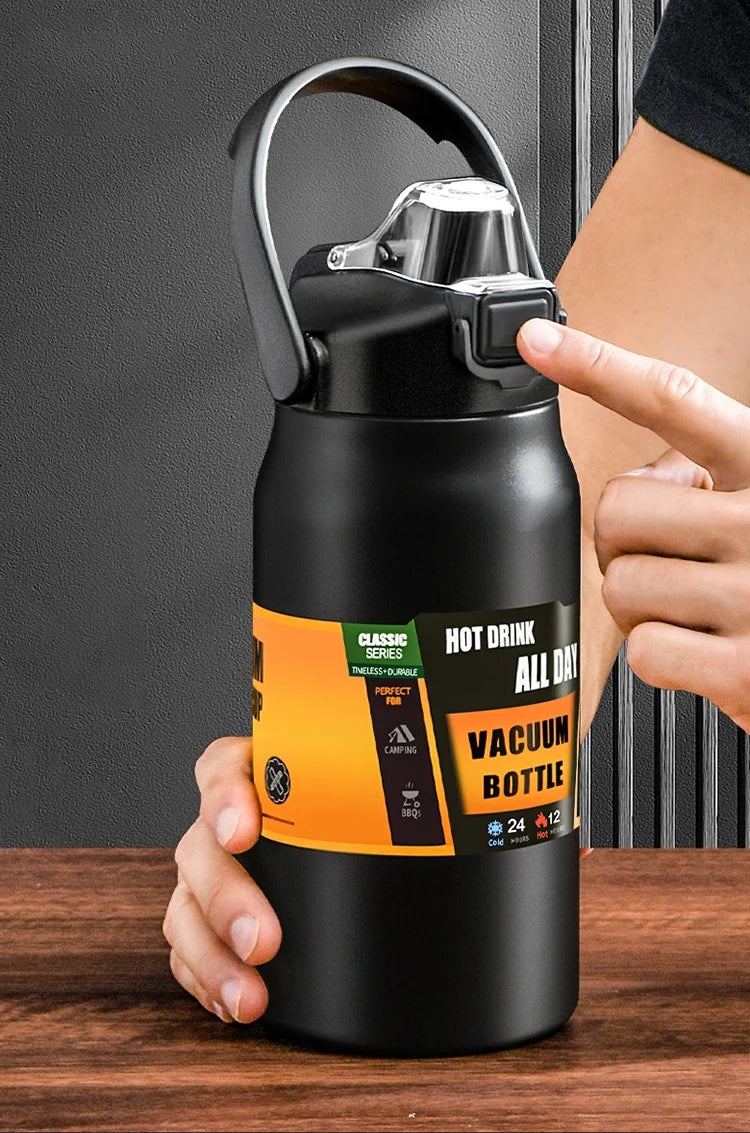 HydraGuard Stainless Steel Sport Flask ATHLEXES
