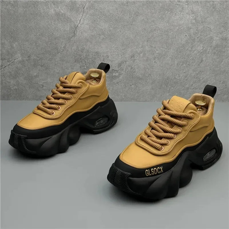 Designer Comfort Thick-Platform Menâ??s Sneakers ATHLEXES