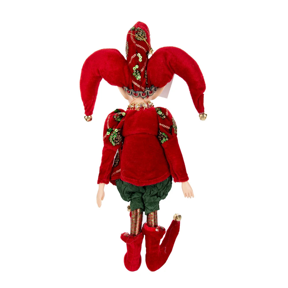Festive Elf Plush Doll: Christmas Tree Ornament Gift ATHLEXES