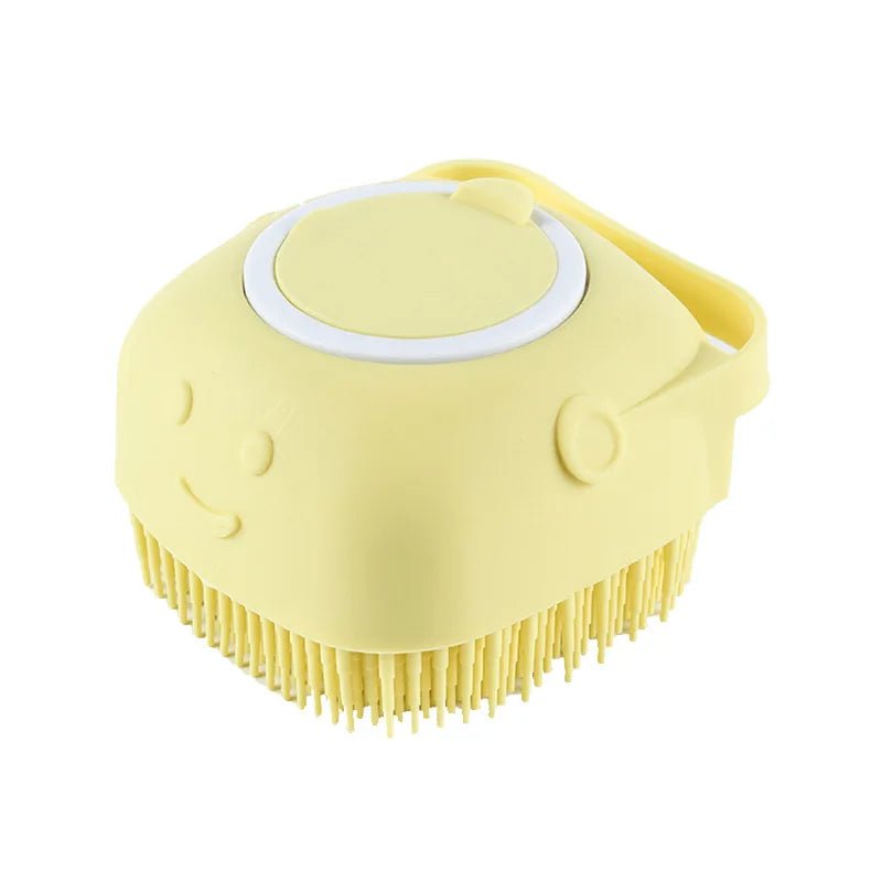 Pet Massage Brush Bathroom Puppy Big Dog Cat Bath Massage Gloves Brush Soft Silicone Pet Accessories for Dogs Cats Grooming Tool ATHLEXES