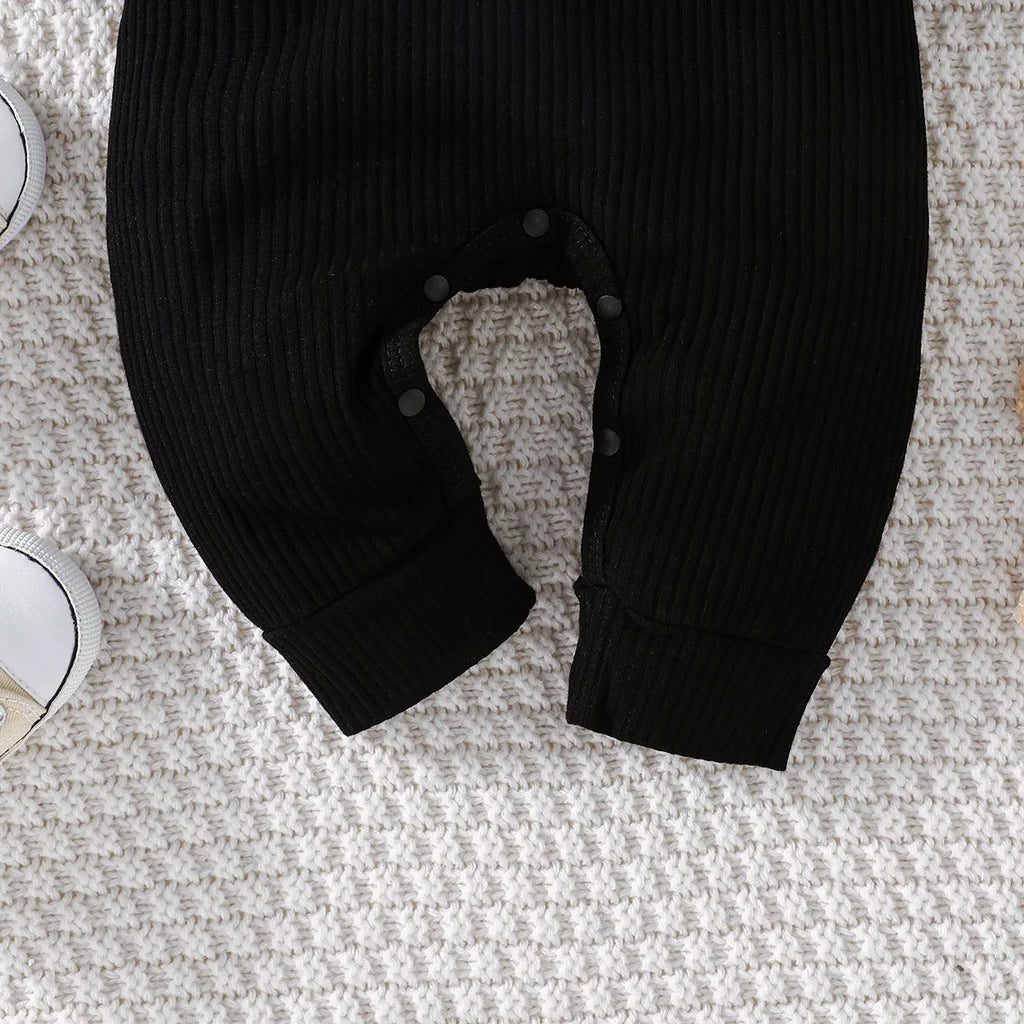 Cartoon Bear Button Onesie for Baby Boys ATHLEXES