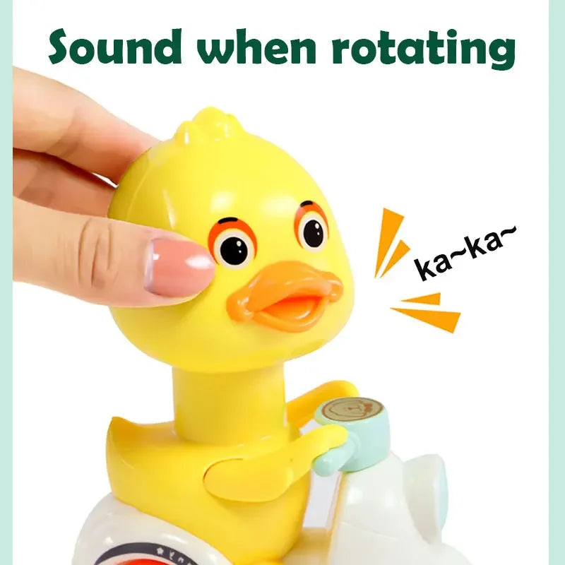 Whimsical Duck Rotating Pull Toy for Kids ATHLEXES