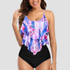 Vintage Ruffle Ruched High Rise Bikini Set ATHLEXES