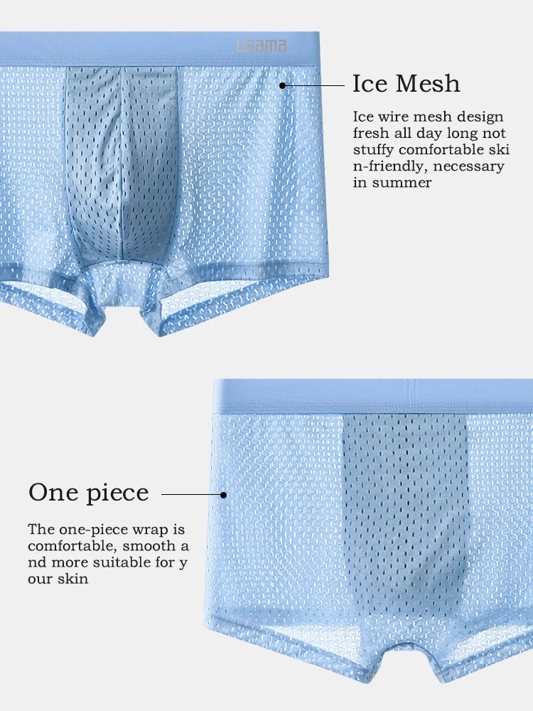 CoolSilk Plus Size Men's Boxer Shorts ATHLEXES
