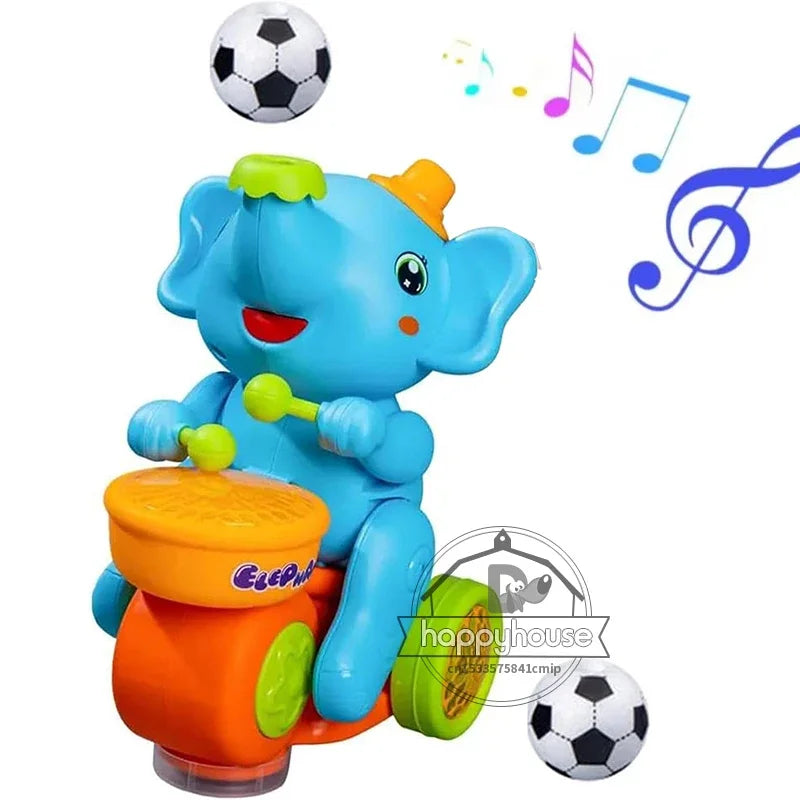 Melody Marching Elephant Drummer Toy ATHLEXES
