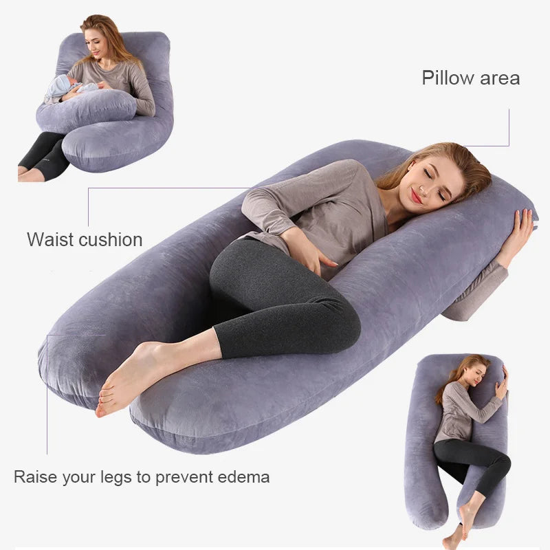 DreamNest U Shaped Maternity Pillow ATHLEXES