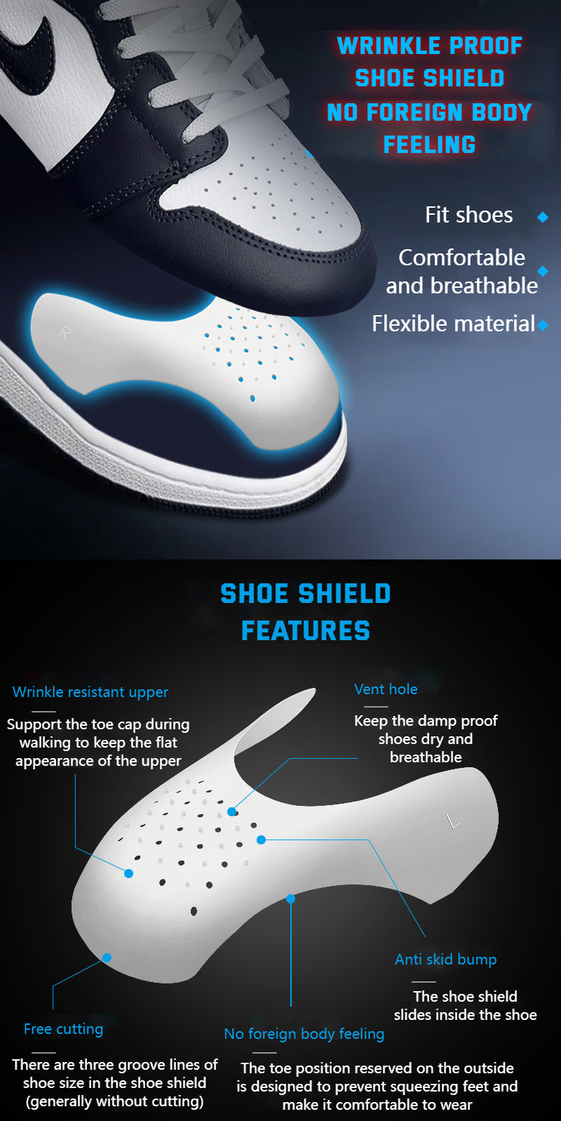 CreaseGuard AF1/AJ Sneaker Protector Expander ATHLEXES