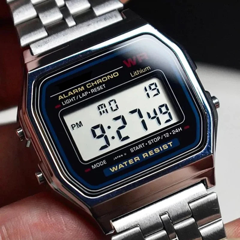 Retro Luxe LED Digital Military Watch ATHLEXES