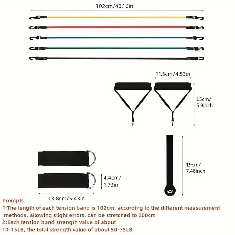 Elite Resistance Bands for Ultimate Fitness Training ATHLEXES