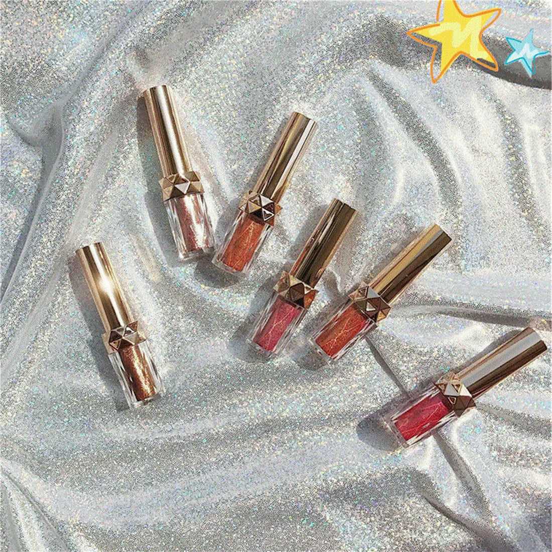 Iridescent Glitter Polyester Fabric for Crafts ATHLEXES