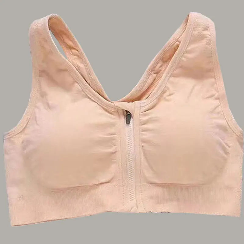 VitaFlex Front Zipper Sports Bra ATHLEXES