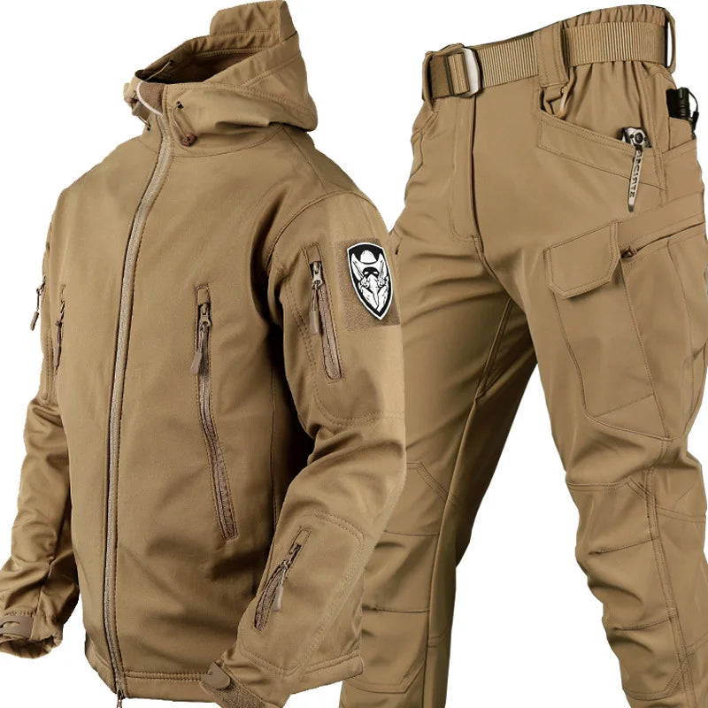 5XL Shark Skin Camouflage Jacket & Pant Set ATHLEXES