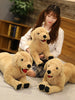 Lifelike Plush Labrador Dog Toy for Kids ATHLEXES