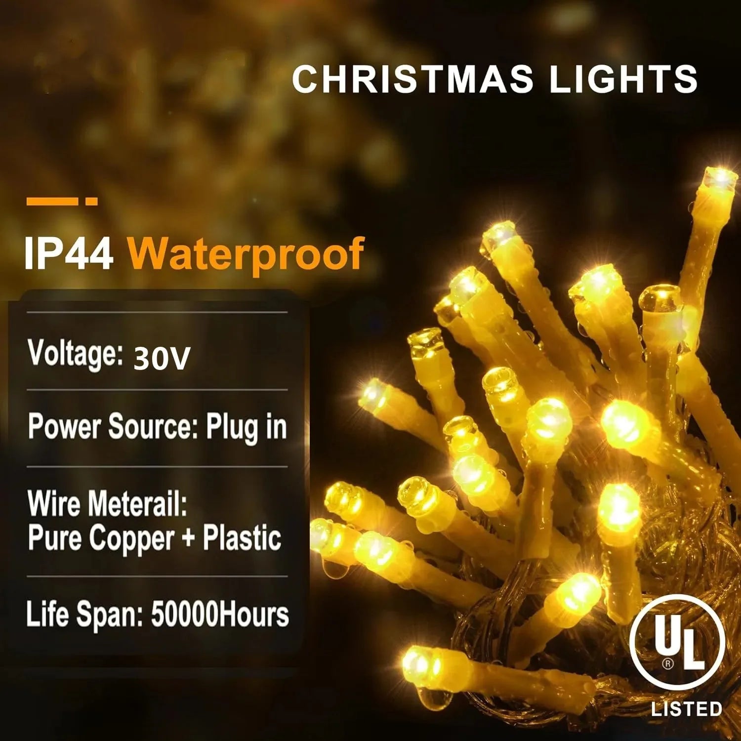Enchanting Warm White Icicle LED Fairy Lights 2025 ATHLEXES